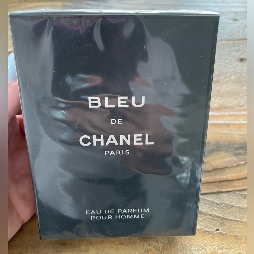 Blue de chanel Paris men's cologne.  3.4 oz unopened
